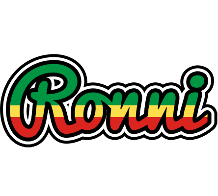 Ronni african logo