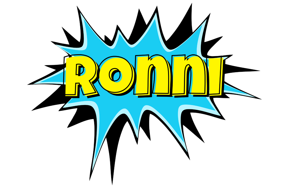 Ronni amazing logo