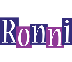 Ronni autumn logo