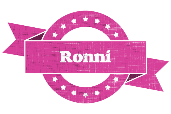 Ronni beauty logo