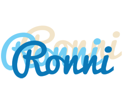 Ronni breeze logo