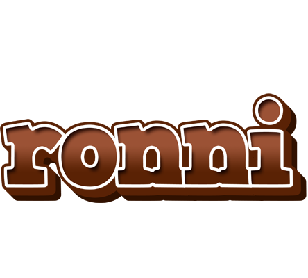 Ronni brownie logo