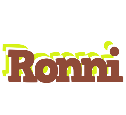 Ronni caffeebar logo