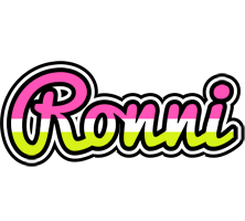 Ronni candies logo