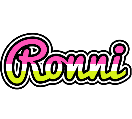 Ronni candies logo