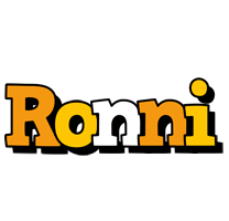 Ronni cartoon logo