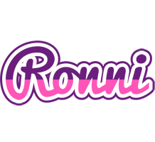 Ronni cheerful logo