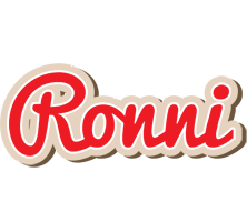 Ronni chocolate logo