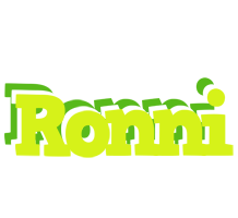 Ronni citrus logo