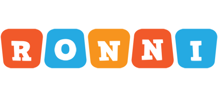 Ronni comics logo