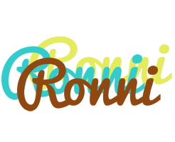 Ronni cupcake logo