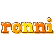 Ronni desert logo