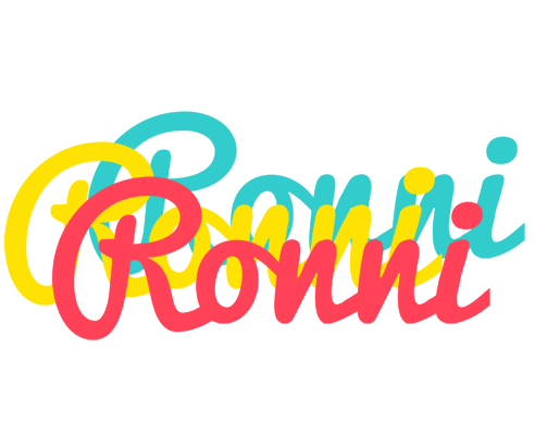Ronni disco logo