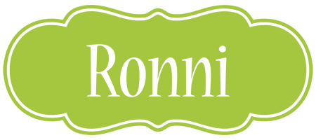 Ronni family logo