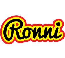 Ronni flaming logo