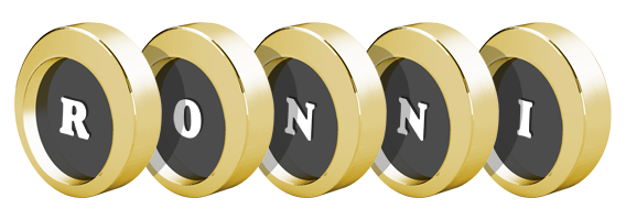 Ronni gold logo