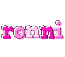 Ronni hello logo