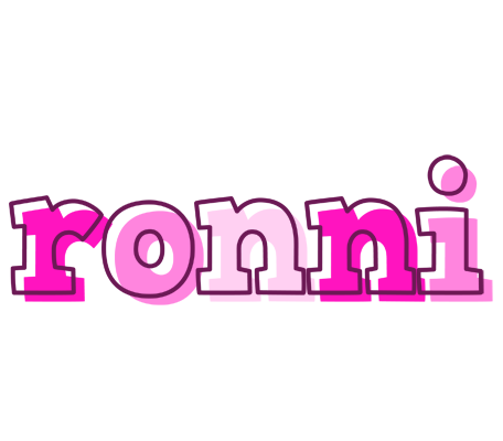 Ronni hello logo