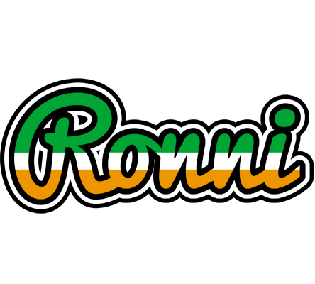 Ronni ireland logo