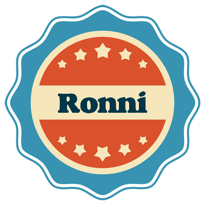 Ronni labels logo