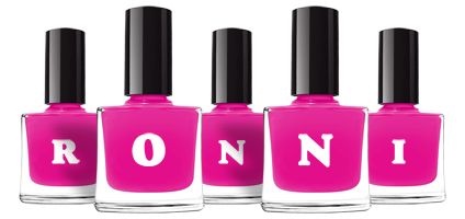 Ronni nails logo