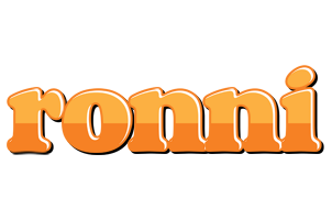 Ronni orange logo