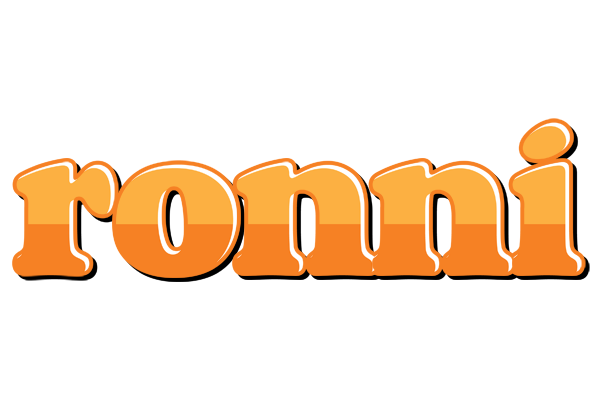 Ronni orange logo