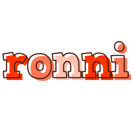 Ronni paint logo