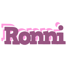 Ronni relaxing logo