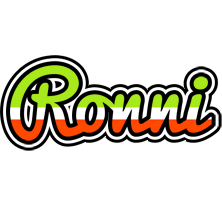 Ronni superfun logo