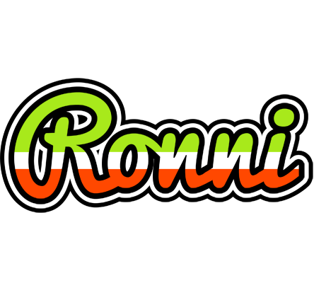 Ronni superfun logo