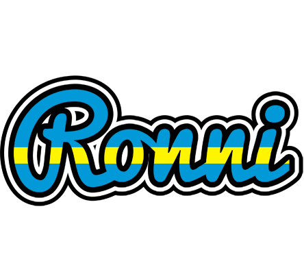 Ronni sweden logo