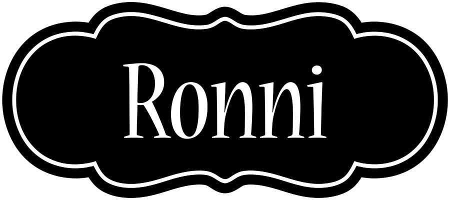 Ronni welcome logo