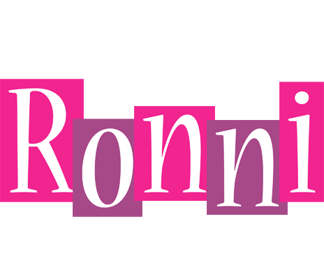 Ronni whine logo