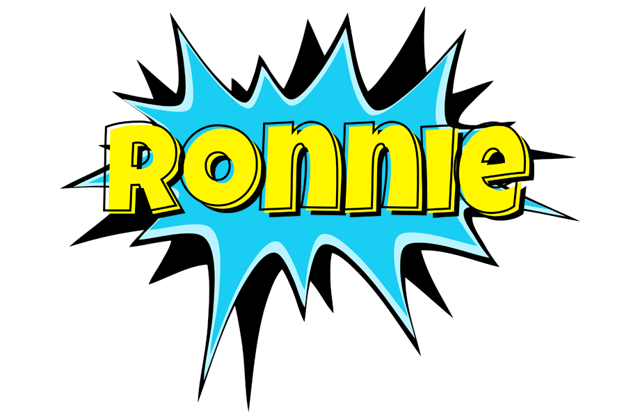 Ronnie amazing logo