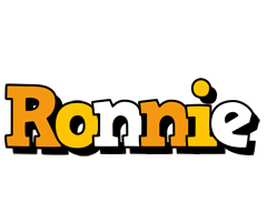 Ronnie cartoon logo