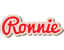 Ronnie chocolate logo