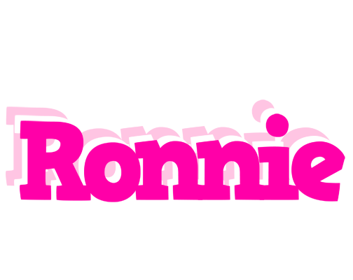 Ronnie dancing logo