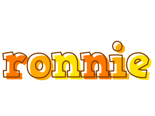 Ronnie desert logo