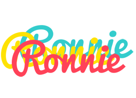 Ronnie disco logo