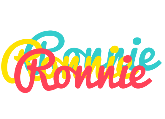 Ronnie disco logo