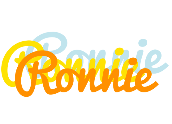 Ronnie energy logo