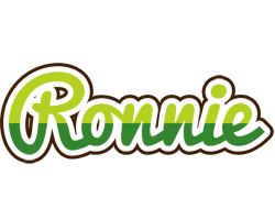 Ronnie golfing logo