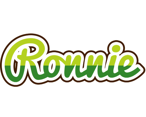 Ronnie golfing logo