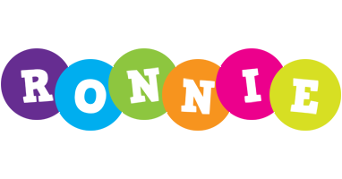 Ronnie happy logo