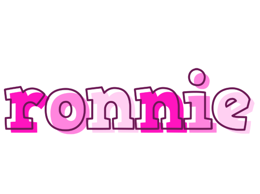Ronnie hello logo