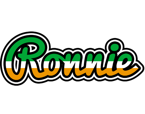 Ronnie ireland logo