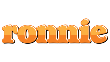 Ronnie orange logo