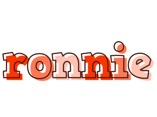 Ronnie paint logo