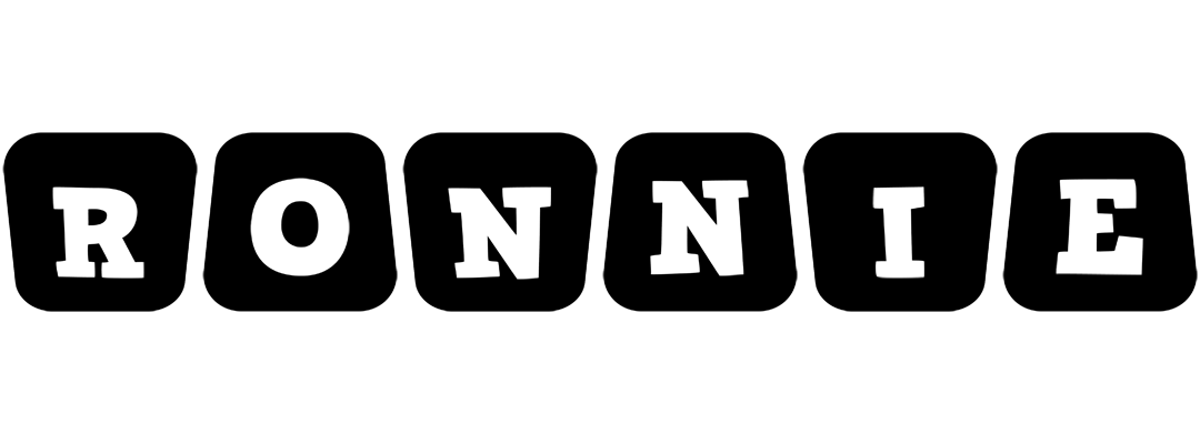 Ronnie racing logo